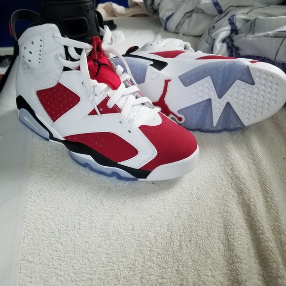 Air jordan carmine 6 size 8 - Picture 2 of 3